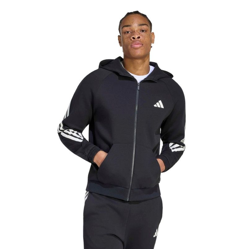 ADIDAS Duks sa kapuljačom sta 3s fz hd M - KY6990#L