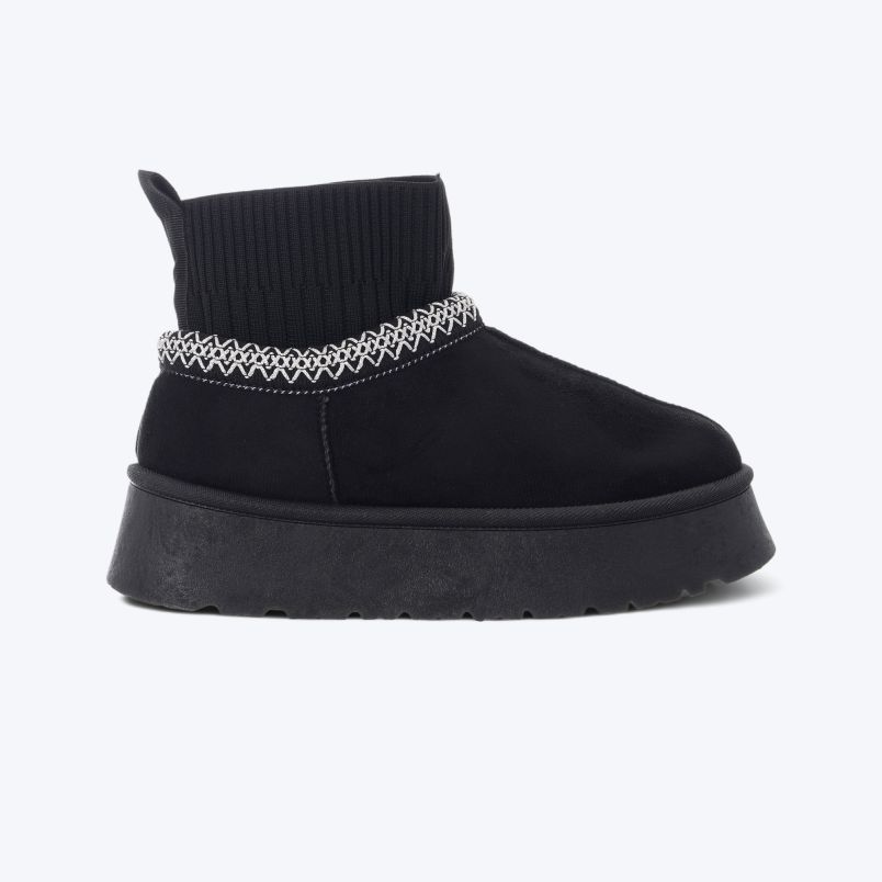 OPPOSITE Čizme lh30076-black W - LH30076-BLACK#36