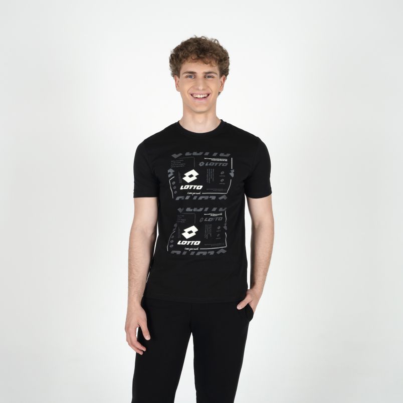 LOTTO Majica kratak rukav dettaglio w t shirt M - LTA251M806-01