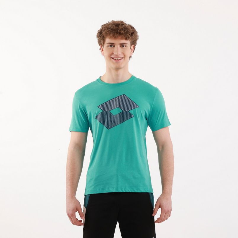 LOTTO Majica kratak rukav orizzonte logo t shirt M - LTA251M810-06