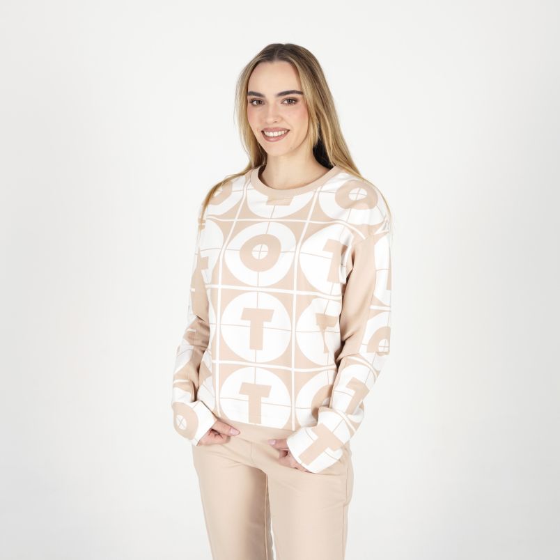 LOTTO Duks logomania p crewneck W - LTA261F603-92#L