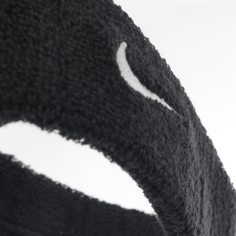 NIKE Znojnice swoosh headband grey heather/black U - N.NN.07.010.OS