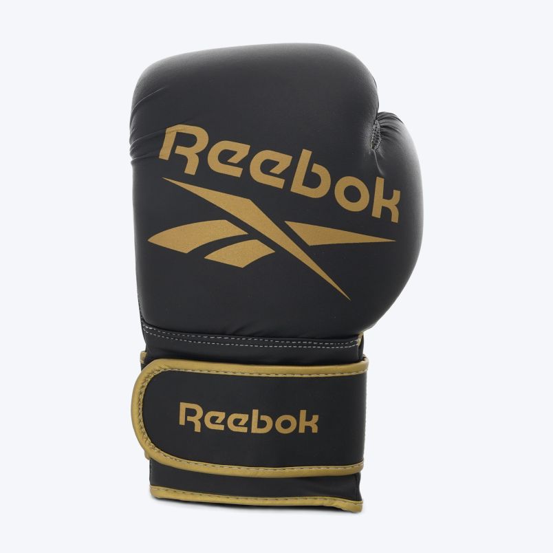 REEBOK Retail Boxing Gloves - 10oz - Gold/Black - RSCB-12010GB-10