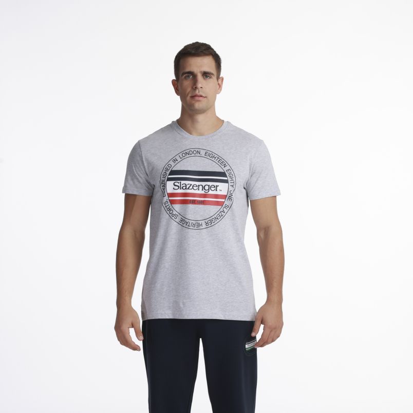 SLAZENGER Majica kratak rukav heritage t-shirt M - SLA243M801-3A