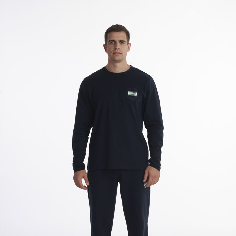 SLAZENGER Majica dug rukav heritage long t-shirt M - SLA243M802-02