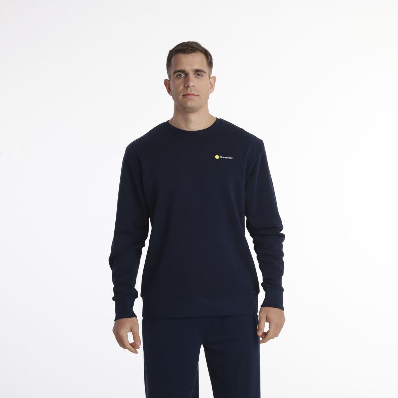 SLAZENGER Duksevi bez kapuljače logo crewneck M - SLA251M601-02