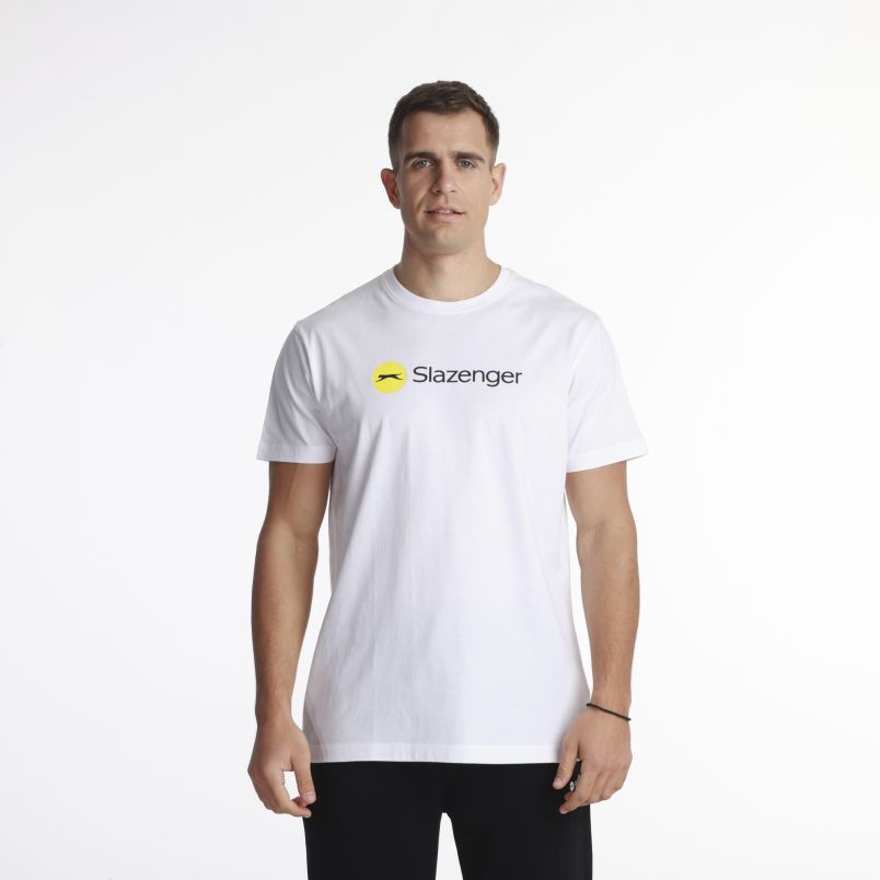 SLAZENGER Majica kratak rukav logo t shirt M - SLA251M801-10