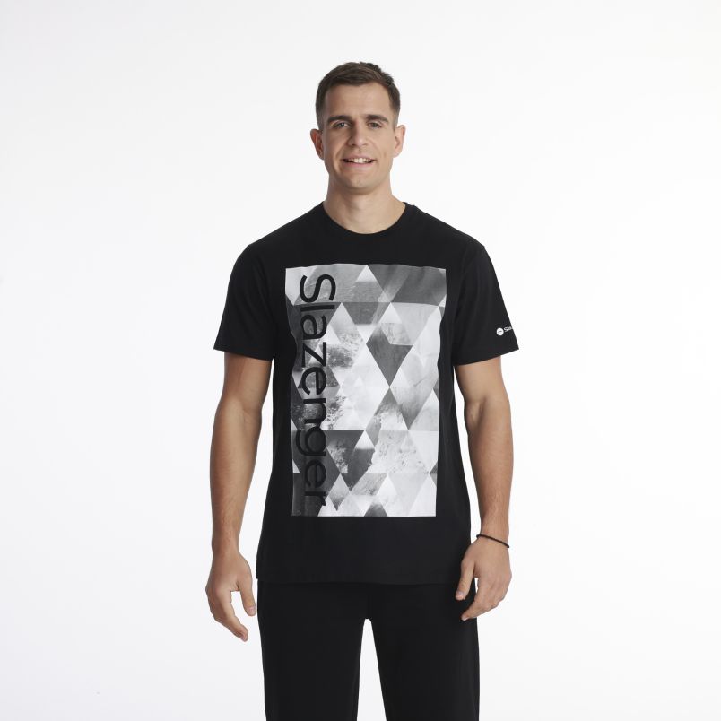 SLAZENGER Majica kratak rukav graphic t shirt M - SLA251M807-01