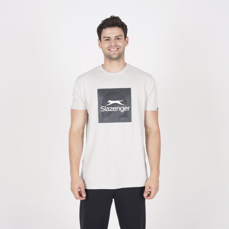 SLAZENGER Majica kratak rukav round t-shirt M - SLA253M802-11#S