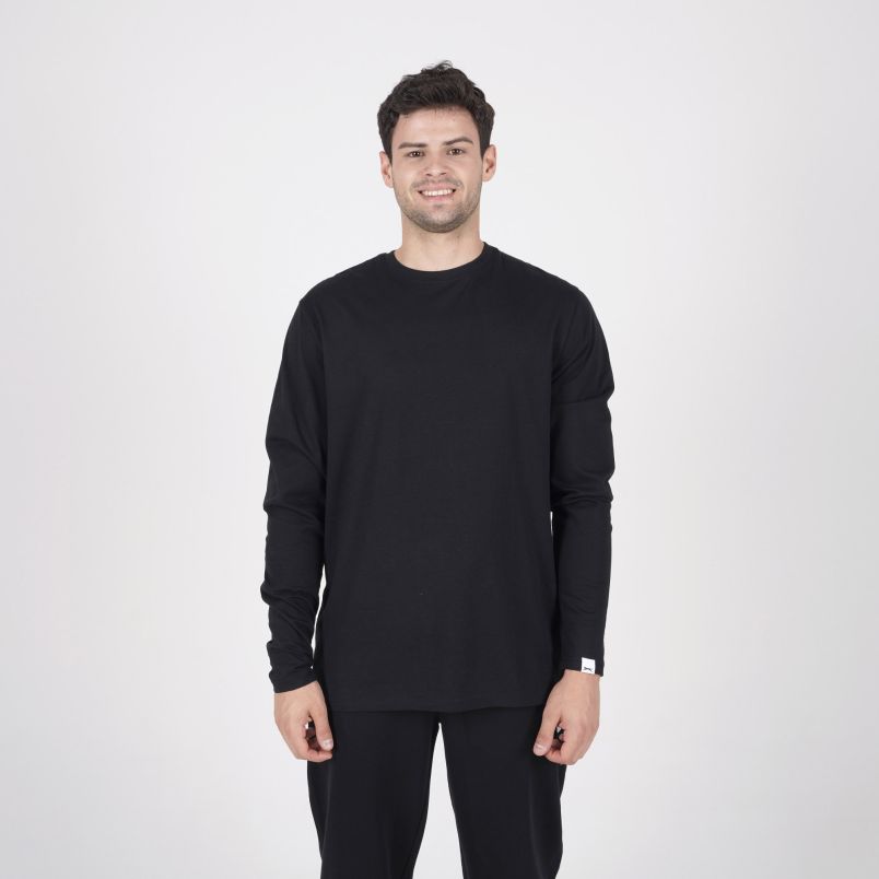 SLAZENGER Majica dug rukav classic long sleeve t-shirt M - SLA253M803-01#S