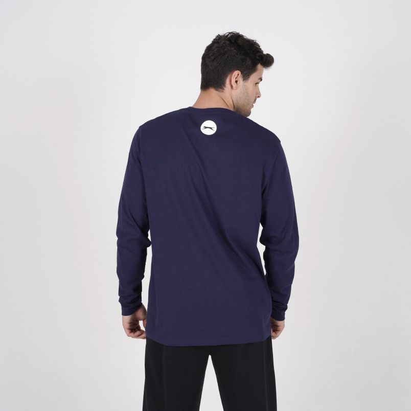 SLAZENGER Majica dug rukav classic long sleeve t-shirt M - SLA253M803-02#S