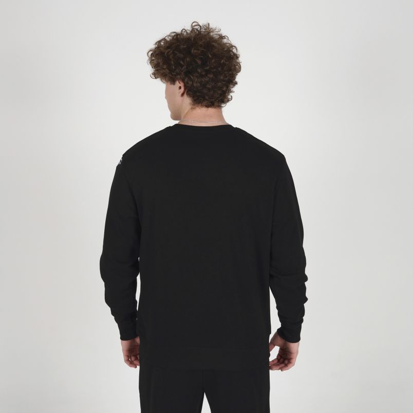 SLAZENGER Duks jacquard crewneck M - SLA263M601-01#XXL