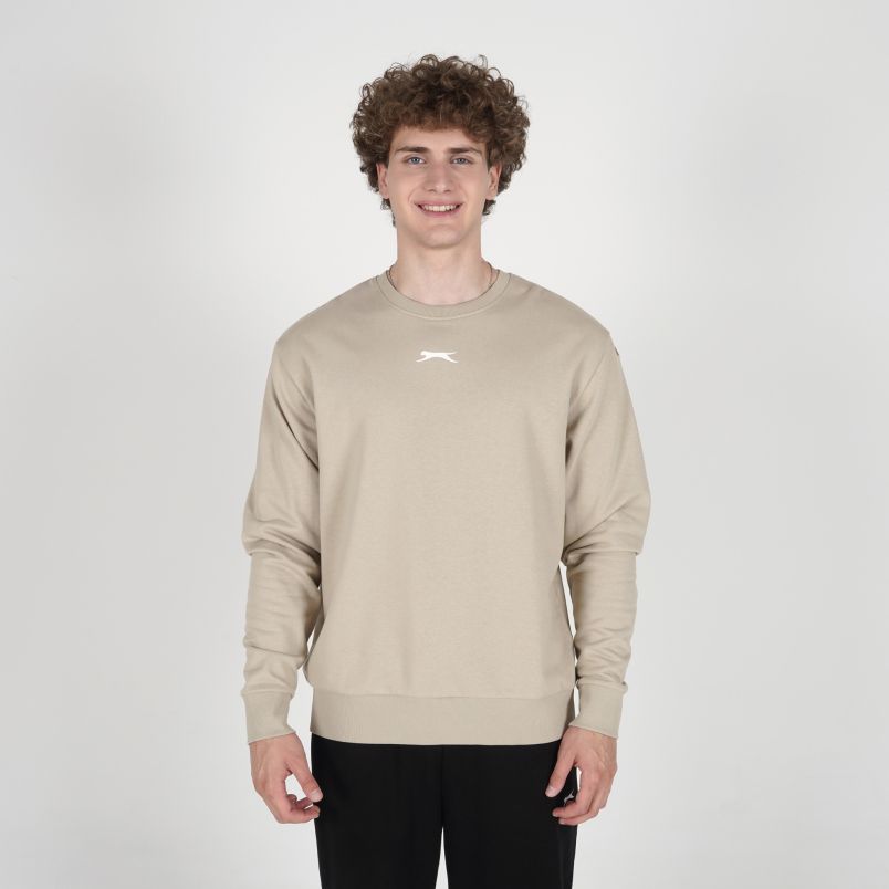 SLAZENGER Duks jacquard crewneck M - SLA263M601-96#M