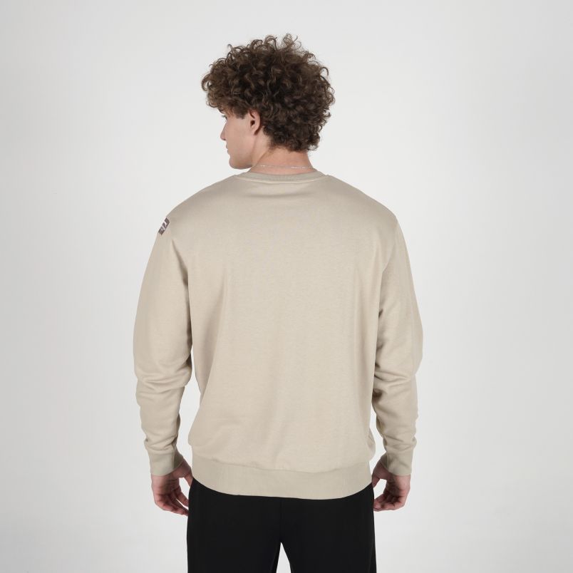 SLAZENGER Duks jacquard crewneck M - SLA263M601-96#M