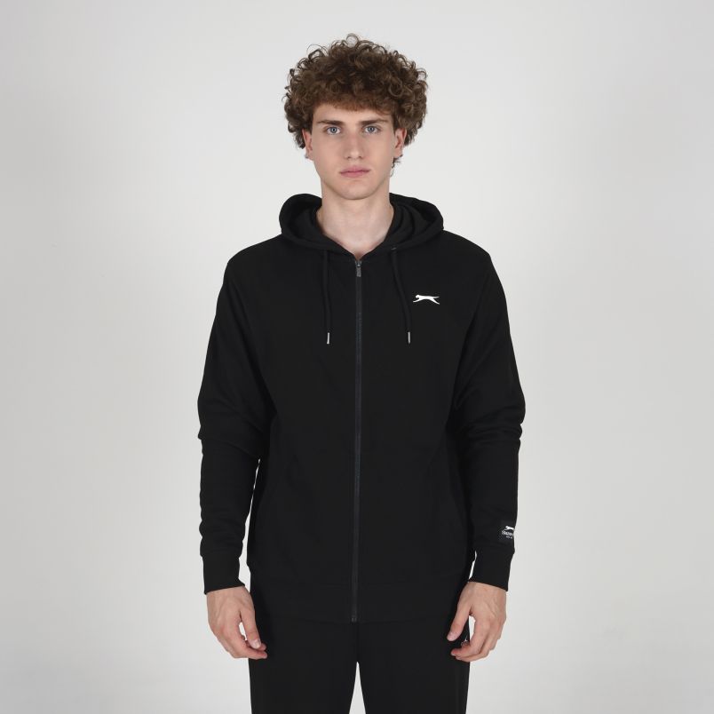 SLAZENGER Duks sa kapuljačom jacquard full zip hoody M - SLA263M603-01#L