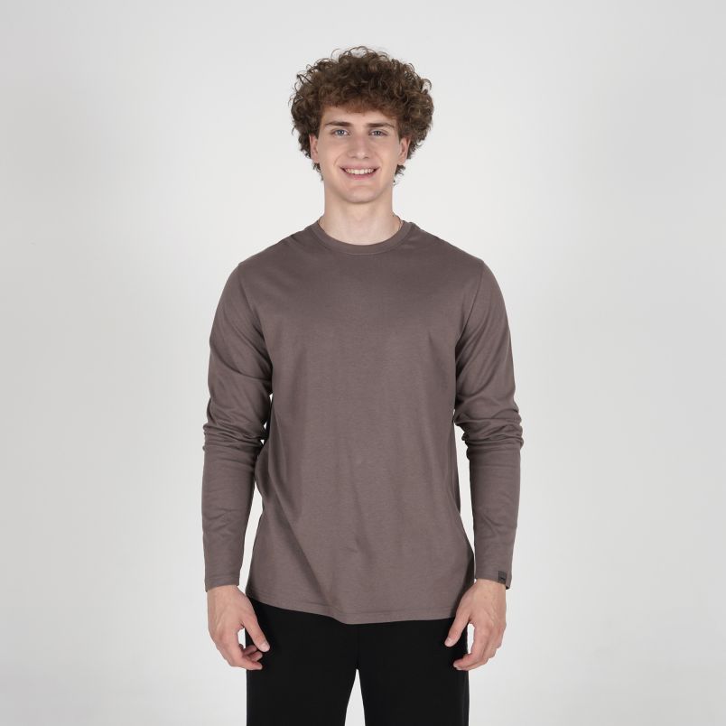 SLAZENGER Majica dug rukav basic long sleeve t-shirt M - SLA263M803-36#XXL