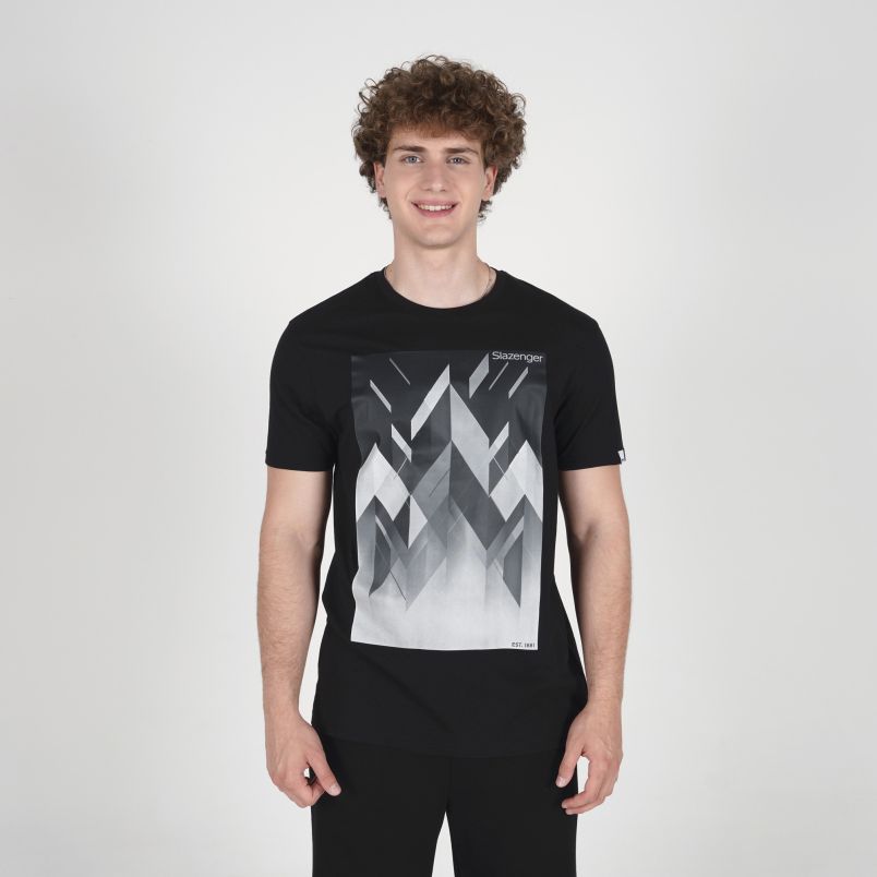 SLAZENGER Majica kratak rukav rubber t-shirt M - SLA263M804-01#M