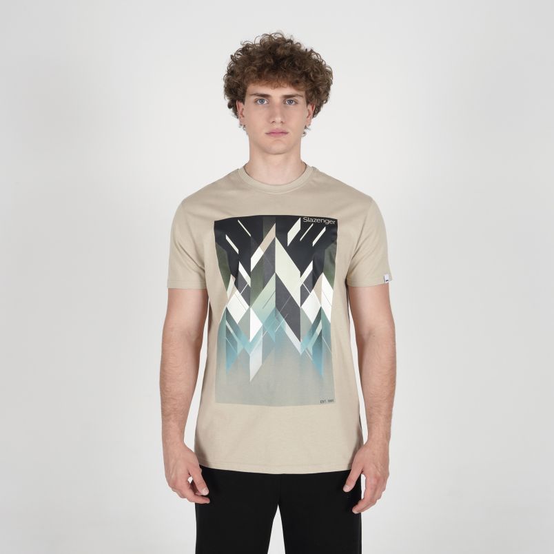 SLAZENGER Majica kratak rukav rubber t-shirt M - SLA263M804-96#XXL