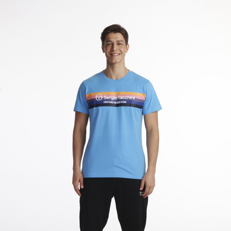 SERGIO TACCHINI Majica kratak rukav stripe t shirt M - STA251M811-22