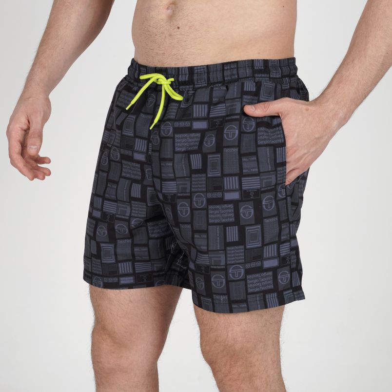 SERGIO TACCHINI Šorc za kupanje mosaic swimm M - STA261M207-01#M