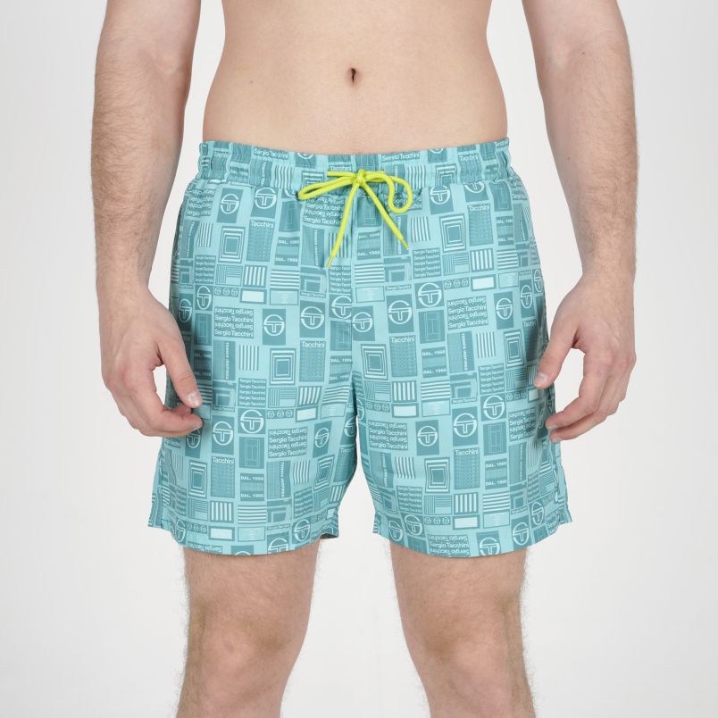SERGIO TACCHINI Šorc za kupanje mosaic swimm M - STA261M207-6Z#XXXL