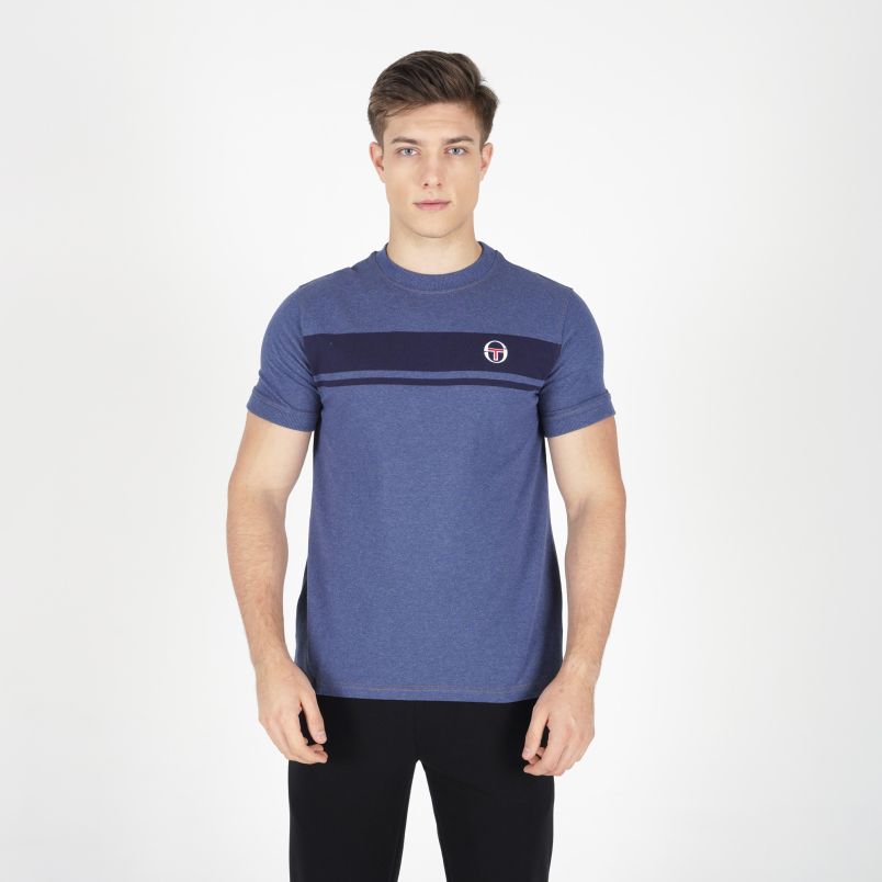 SERGIO TACCHINI MAJICA KRATAK RUKAV DENIM MASTERS TEE M - STM12156-255#L