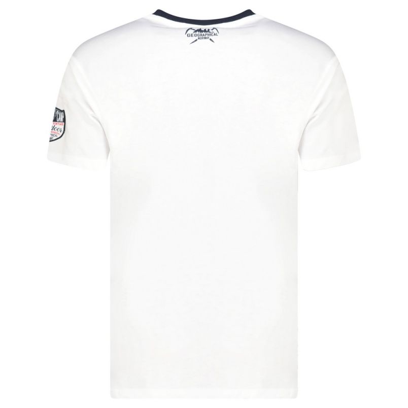 GEOGRAPHICAL NORWAY Majica kratak rukav jisland db white men 254 M - SY9747H-GN#L