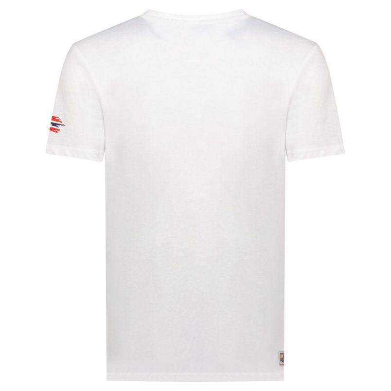 GEOGRAPHICAL NORWAY Majica kratak rukav jofoten db white men 254 M - SY9762H-GN#XL
