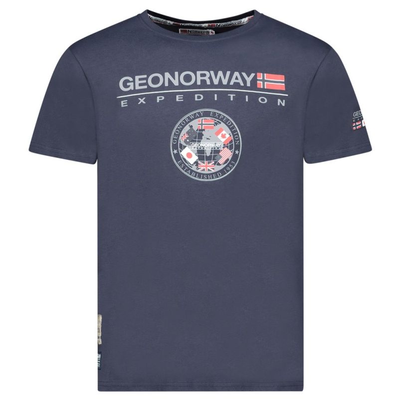 GEOGRAPHICAL NORWAY Majica kratak rukav jvick db navy men 254 M - SY9951H-GN