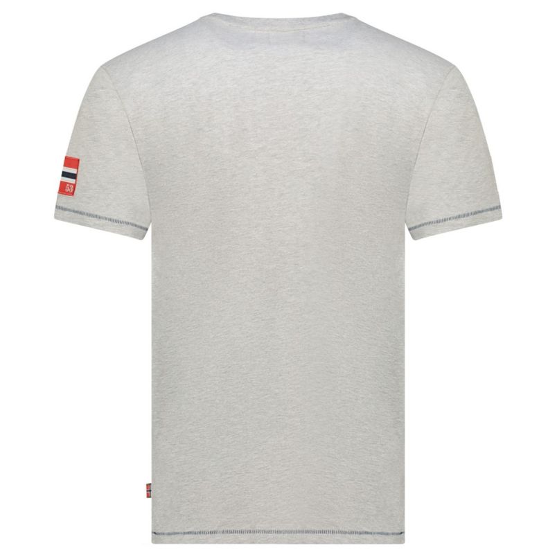 GEOGRAPHICAL NORWAY Majica kratak rukav jodept blended grey db men 240 M - SZ1754H-GN#L