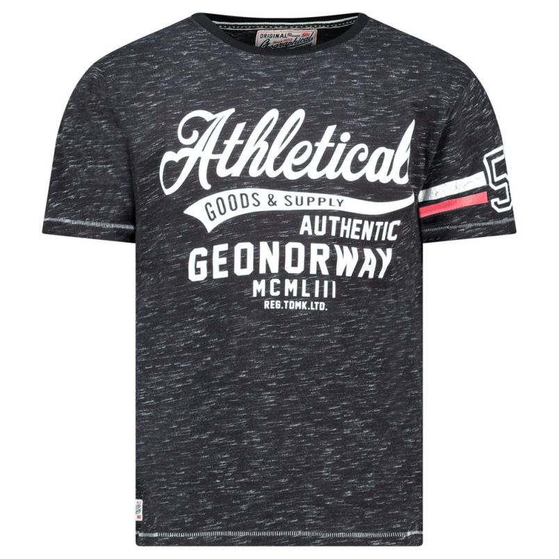 GEOGRAPHICAL NORWAY Majica kratak rukav jortlab black db men 240 M - SZ1765H-GN#L