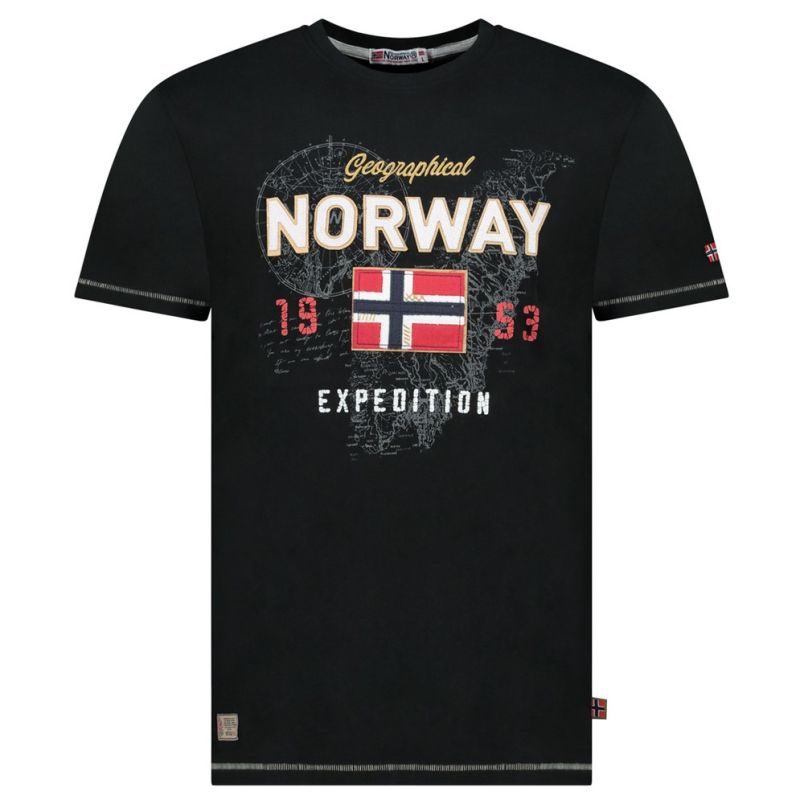 GEOGRAPHICAL NORWAY Majica kratak rukav juitre black db men 254 M - SZ2789H-GN#L