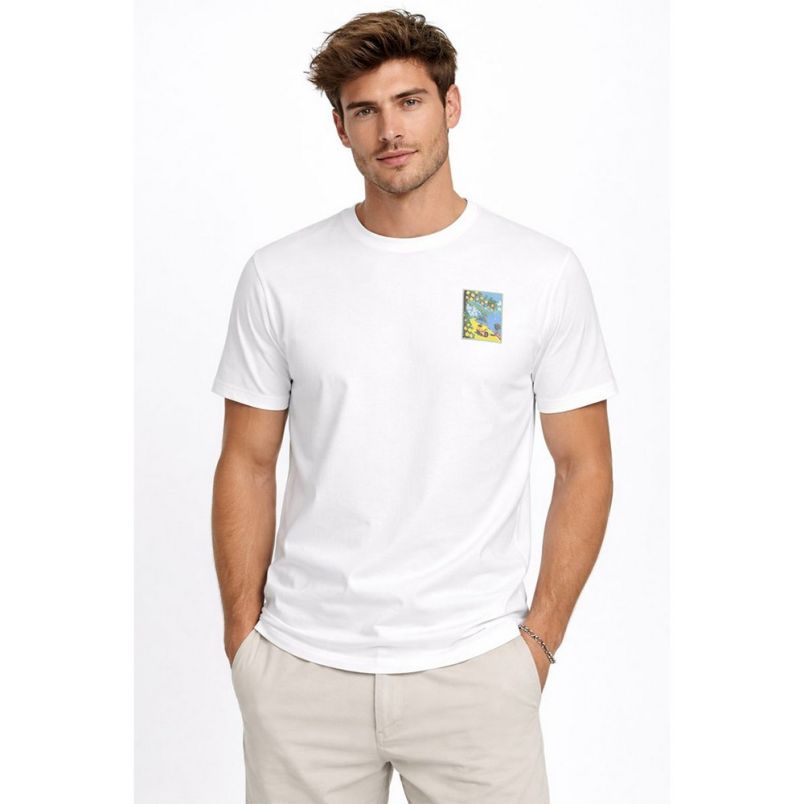 GEOGRAPHICAL NORWAY Majica kratak rukav jimoncello db white men 235-1 M - SZ9496H-GN#L