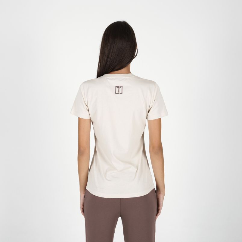 LA TERRA Majica kratak rukav naturale W - TRA253F801-92#L