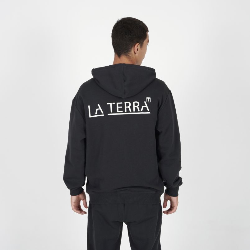 LA TERRA Duks sa kapuljačom note  M - TRA253M603-01#S