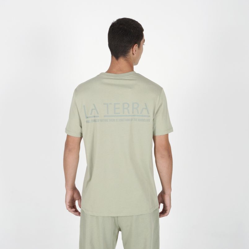 LA TERRA Majica kratak rukav vita M - TRA253M802-63#XXXL