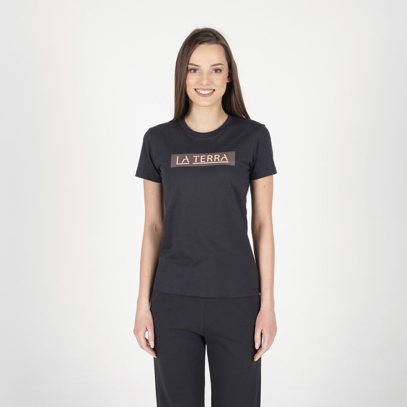 LA TERRA Majica kratak rukav sara t-shirt W - TRA261F800-01#L