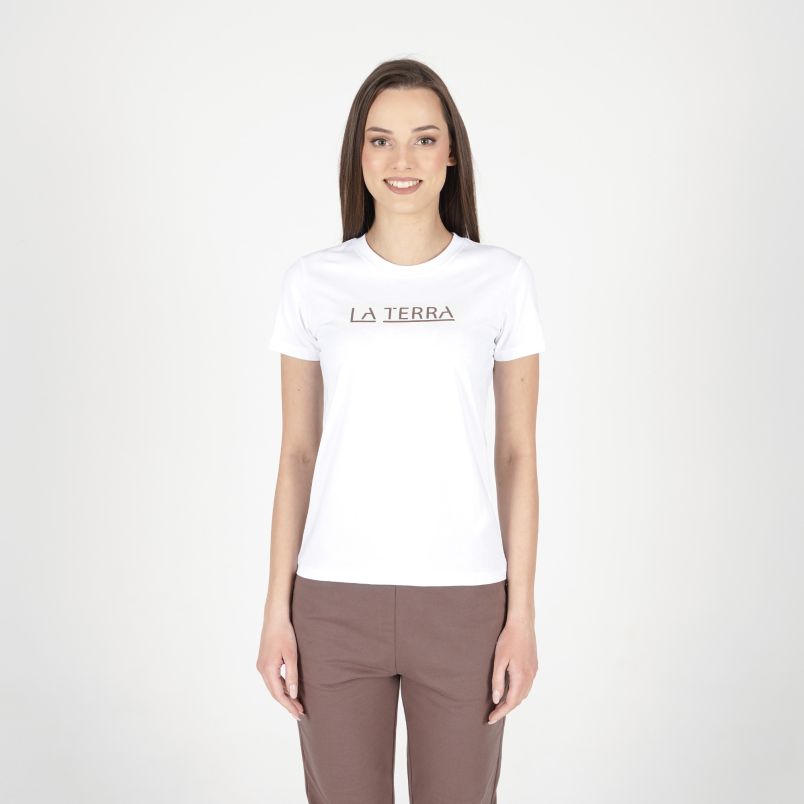 LA TERRA Majica kratak rukav sara t-shirt W - TRA261F800-10#L
