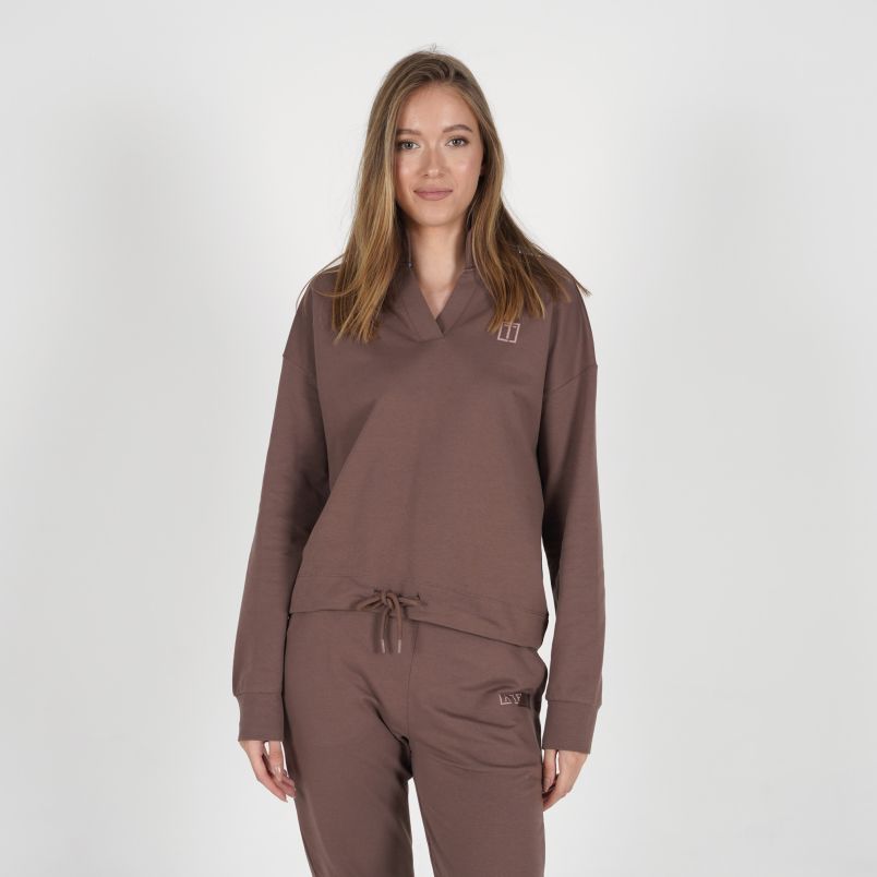 LA TERRA Duks ximena half zip W - TRA263F602-79#S
