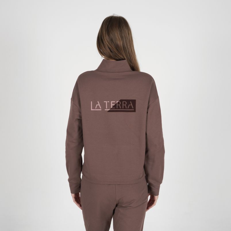 LA TERRA Duks ximena half zip W - TRA263F602-79#S