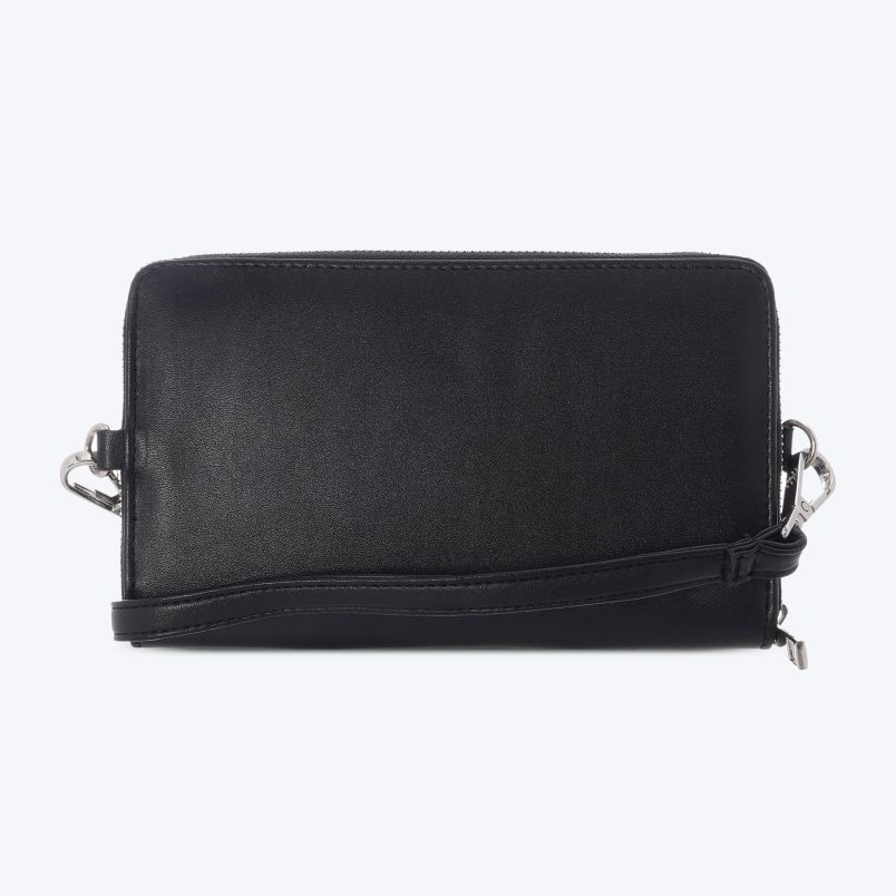 LA TERRA zip-around wallet w/ shoulder strap - TRE261F110-01