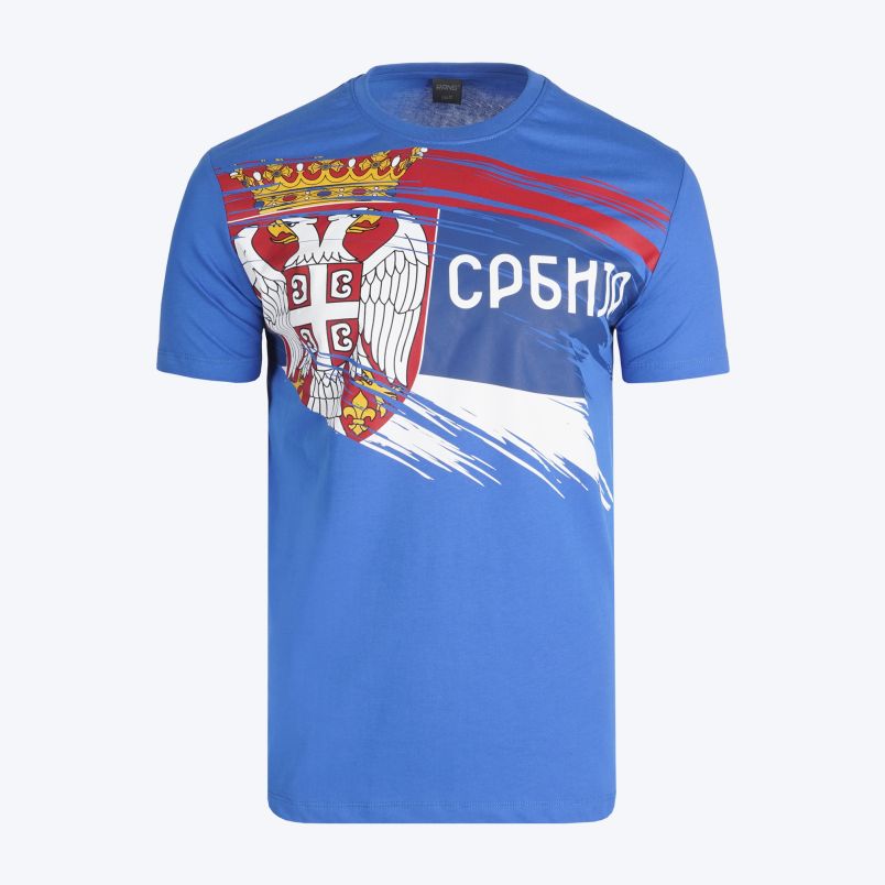 RANG Majica kratak rukav srbija M - V221M01-06#S
