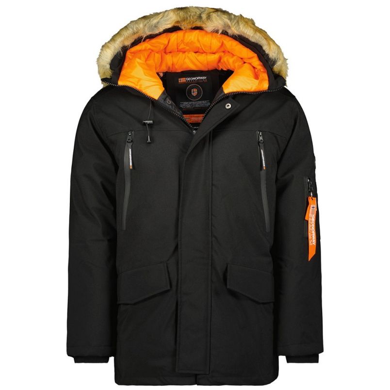 GEOGRAPHICAL NORWAY Jakna arnold black men 001 pna M - WY3195H-GN#L
