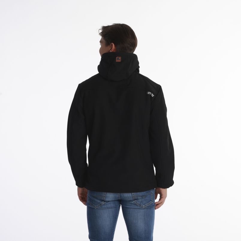 GEOGRAPHICAL NORWAY Jakna richywood black / orange men 068 pna M - WY5510H-GN#S