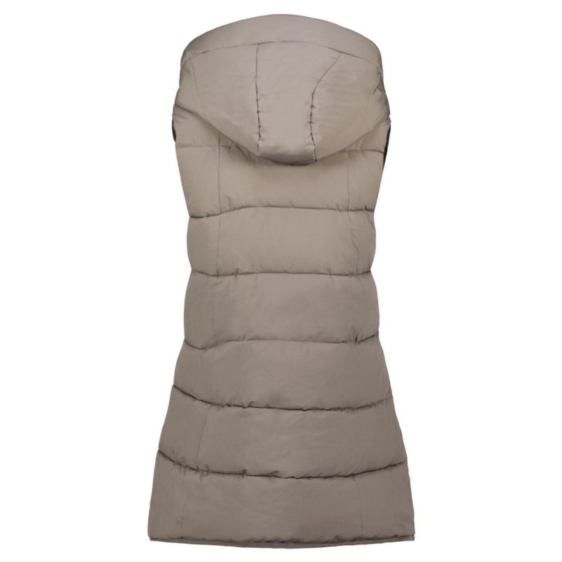 GEOGRAPHICAL NORWAY Prsluk dolbar taupe db lady 056 W - WZ6782F-GN#S