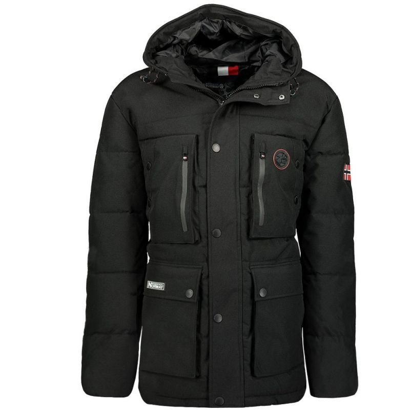 GEOGRAPHICAL NORWAY Jakna albert black db men 068 bs M - WZ6784H-GN#L