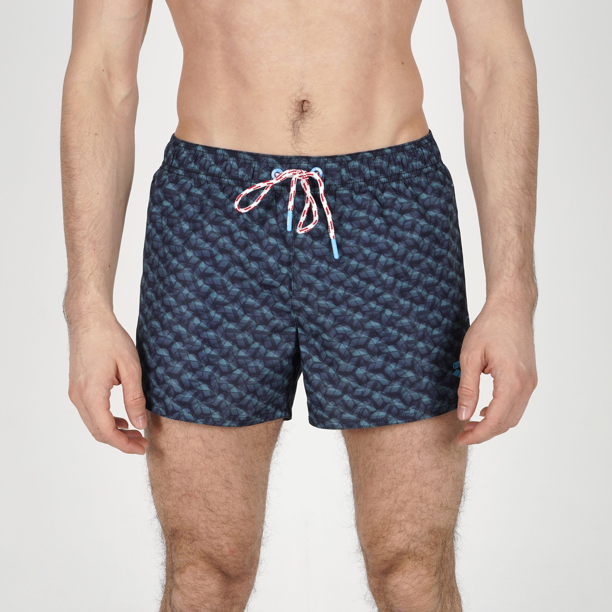 ARENA Šorc men's arena water prints beach x-short ao M - 008928-610
