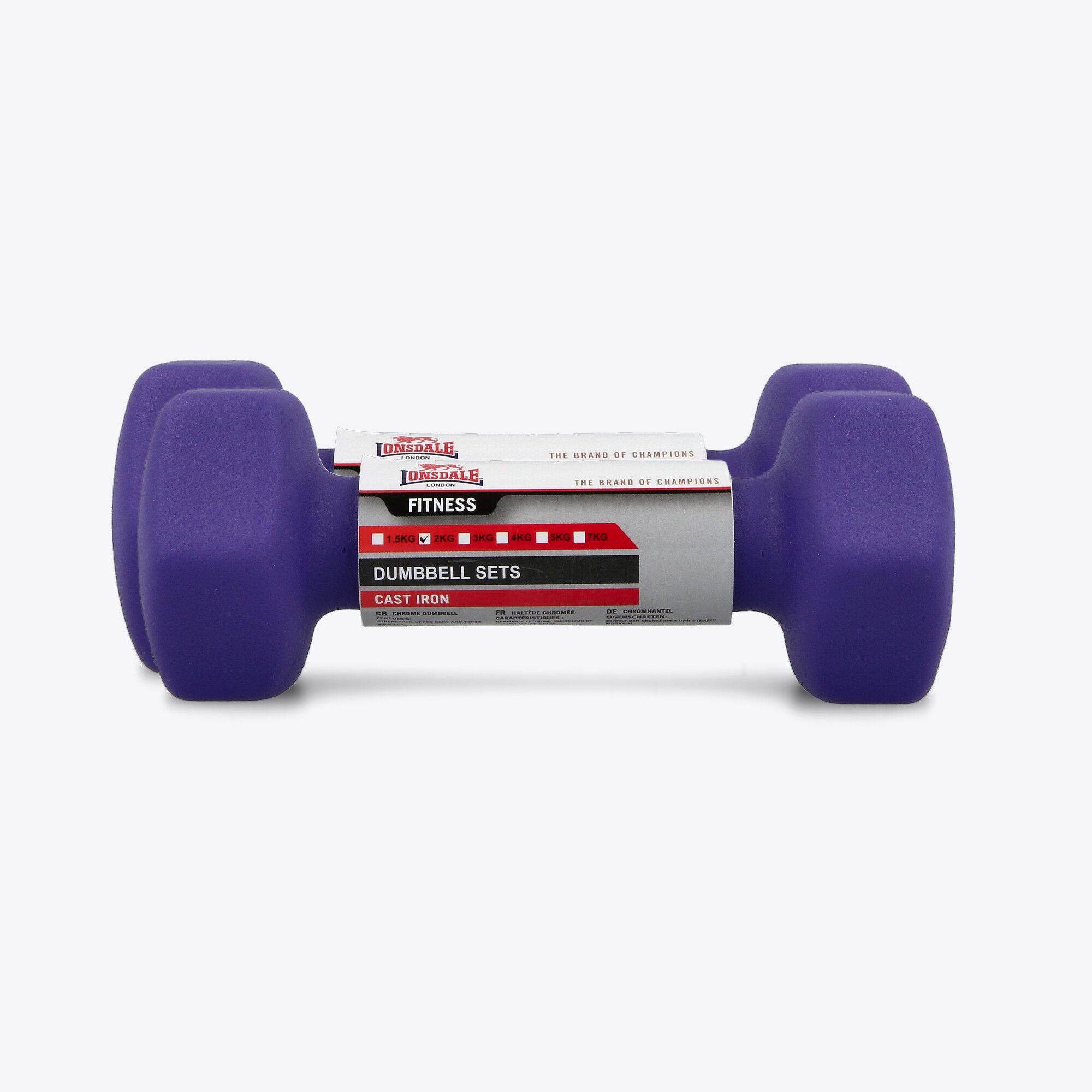 LONSDALE Teg set 4kg-2x2kg purple U - 11163