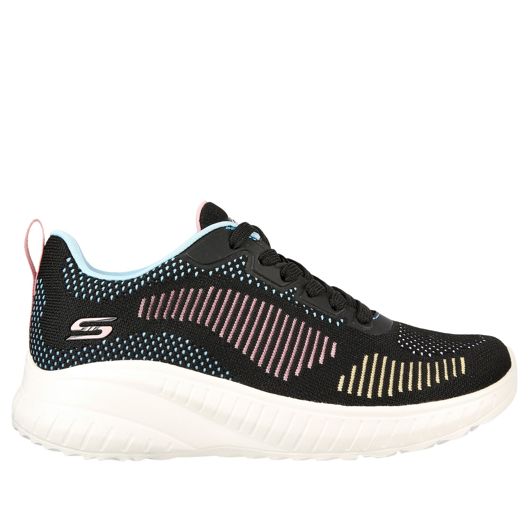 SKECHERS Patike bobs squad chaos - color crush W - 117208-BKMT