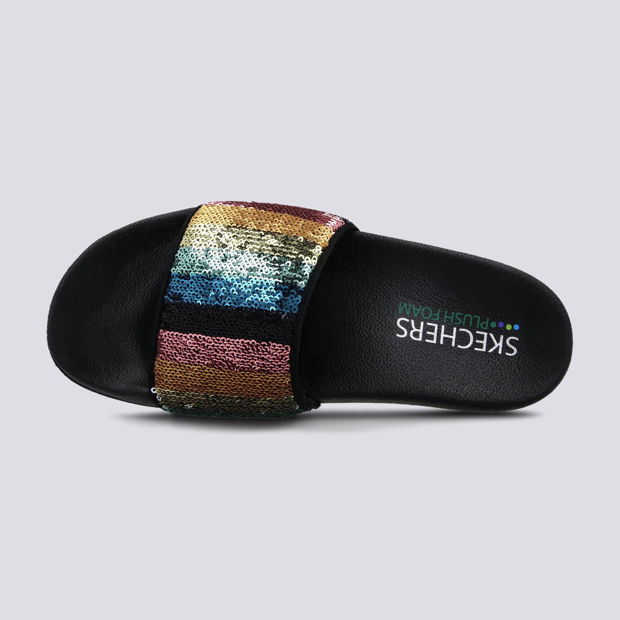 SKECHERS Papuče pop ups W - 119072-BKMT